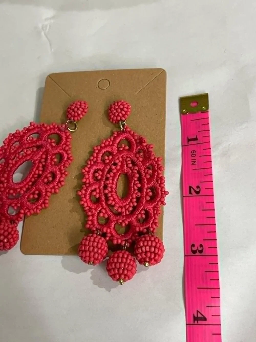 J. Crew Beaded Rumba Drop Earrings - Picture 3 of 6